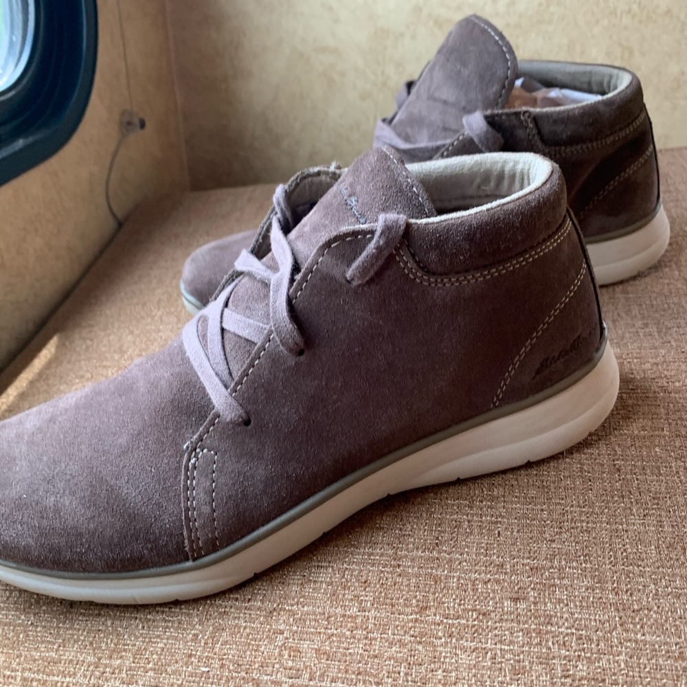 Eddie Bauer Mens Chukka 2.0 Fossil Suede